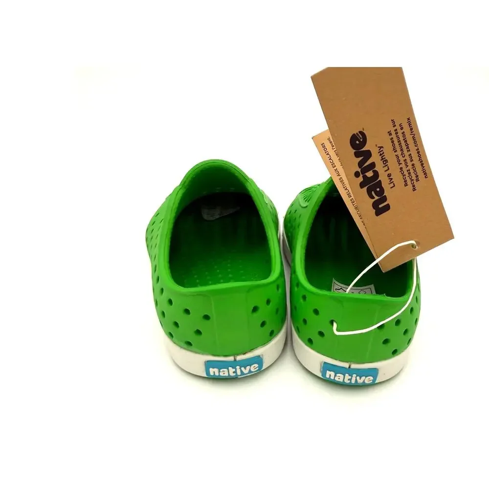 New! Native Jefferson Child Shoes - Grasshopper Green - c5 (toddler 5)